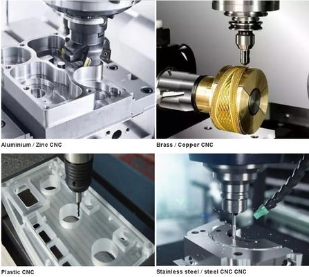 Hardness CNC Turning Parts Anodizing CNC Machining Components