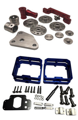 Hardness Aluminum CNC Services With Electroplating Sandblast